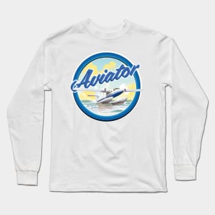 Aviator logo Long Sleeve T-Shirt